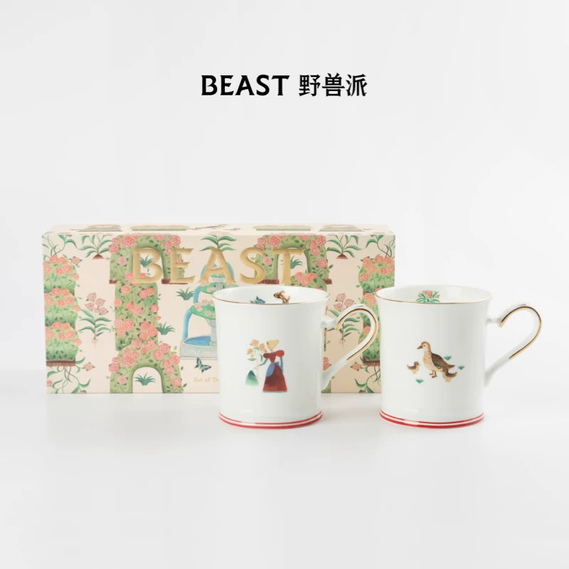 千叶玫瑰马克杯对杯