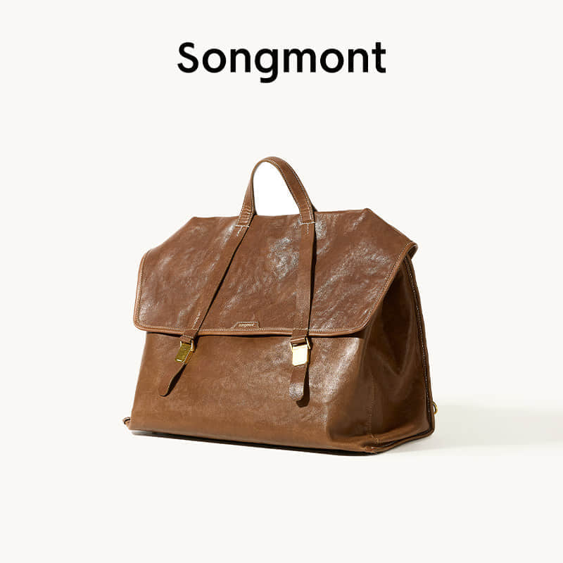 斜挎双肩两用公文包